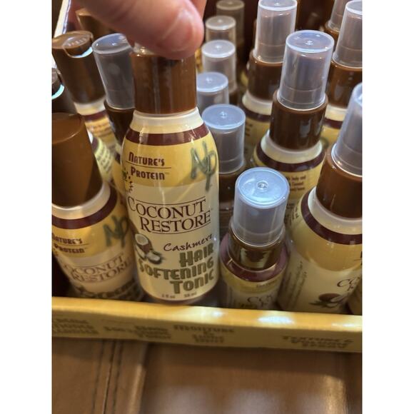 Nature’s Protein Coconut Restore Hair Care Display Set – Travel Size- Lot Of 30+ - Picture 5 of 11